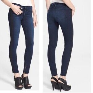 MCGUIRE Skinny Tuxedo Jeans in Gallery Blue 24